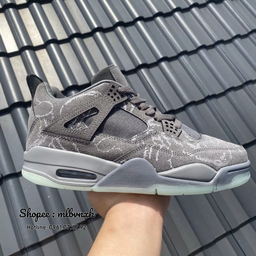 ẢNH THẬT / DẠ QUANG - Giày_Sneaker_𝐍𝐢𝐤𝐞_Air_Jordan_4_Siêu_Cấp - GIẦY THỂ THAO NAM NỮ JD4 HÀNG XUẤT DƯ FULLTAG