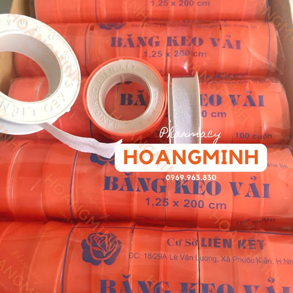 Băng Keo Vải Liên Kết 1 Cuộn - Băng Keo Vải/ Băng Keo Đá Gà