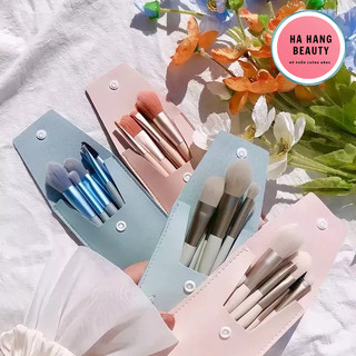 Bộ cọ trang điểm 8 cây kèm bao da