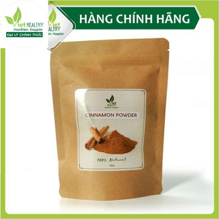 Bột quế nguyên chất Viet Healthy 200g. Sản xuất từ quế tươi 100% nguyên chất