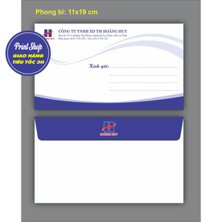 in phong bì A4, A5, A6
