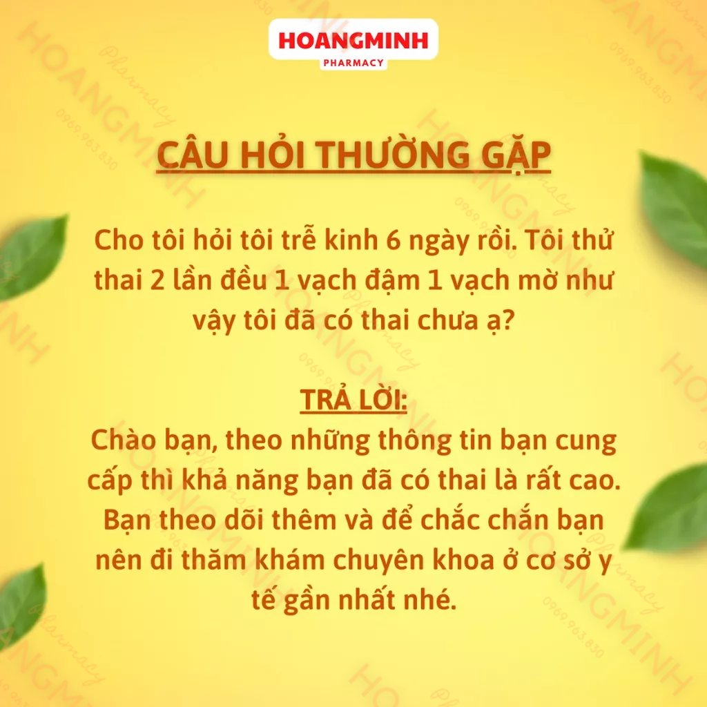 QUE THỬ THAI CHIP CHIPS - Nhanh Chóng Chính Xác 99% - Che Tên Sản Phẩm Khi Giao Hàng