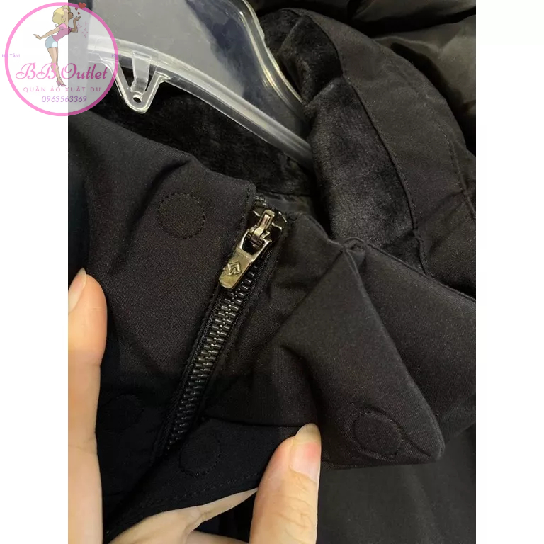 Áo parka lông vũ xuất dư xịn
