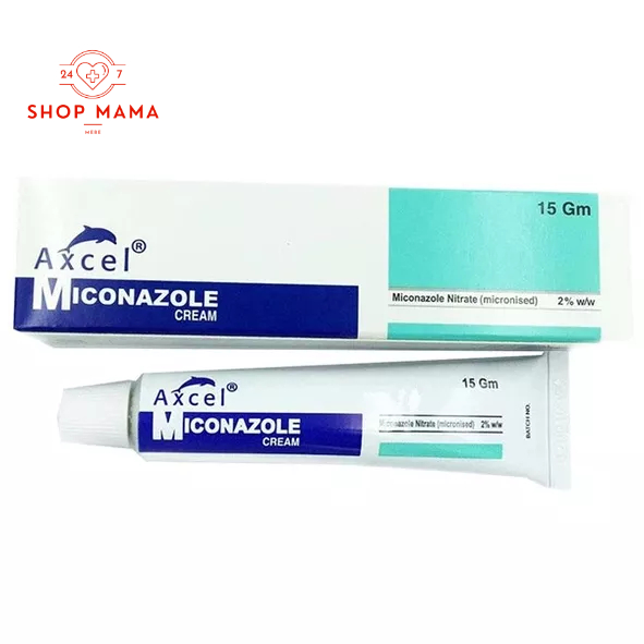 Kem bôi nấm ngứa AXCEL MICONAZOLE Tuýp 15g