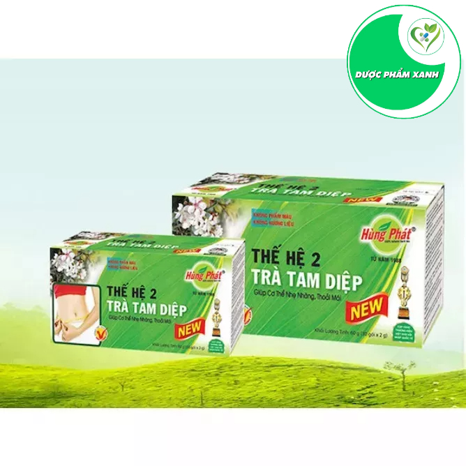 TRÀ TAM DIỆP THẾ HỆ 2 (30Gói x 2G) - THƯƠNG HIỆU HÙNG PHÁT