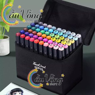 Bút Màu Marker Touchcool Cao Cấp - Túi Vải Màu Vẽ Chuyên Nghiệp - Vẽ Anime, Truyện Tranh Manga, Phong Cảnh