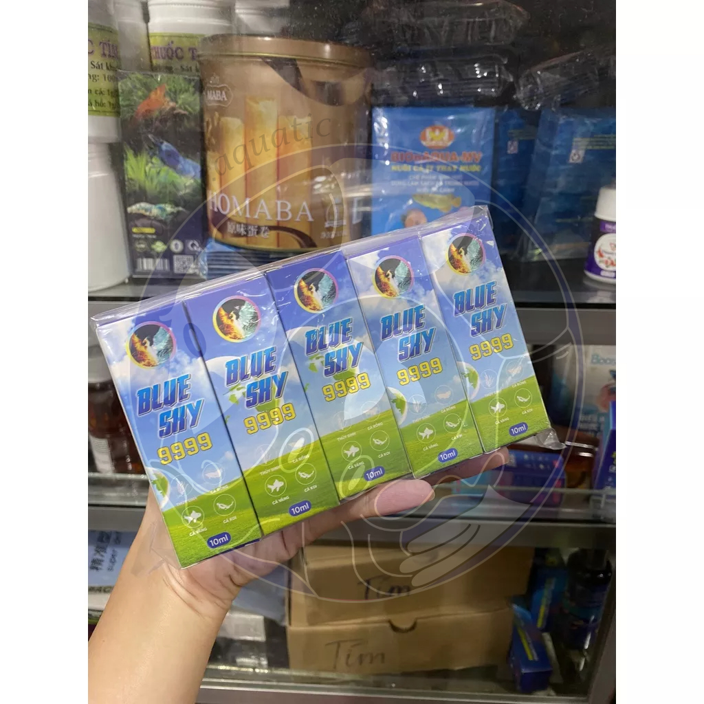 BLUE SKY 9999 10ML XỬ LÝ TÚM TẮC VÀ NẤM CHO CÁ CẢNH