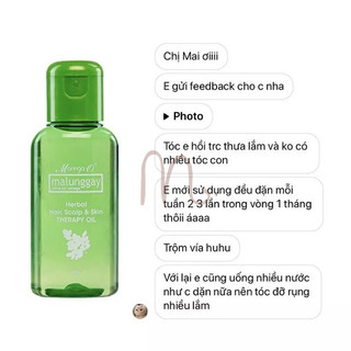 HERBAL OIL SERUM Dưỡng Tóc & Da ( kèm feedback )