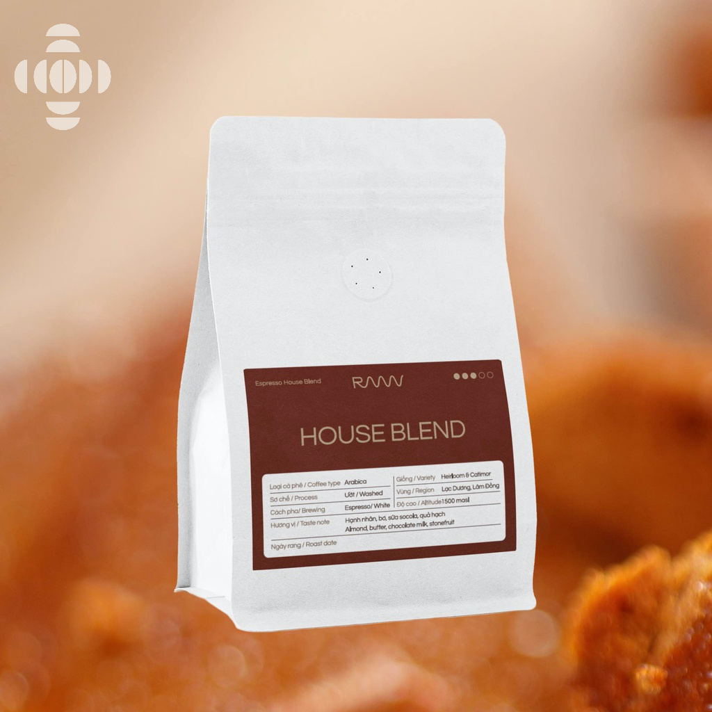 Cà Phê House Blend Espresso RAAW Coffee