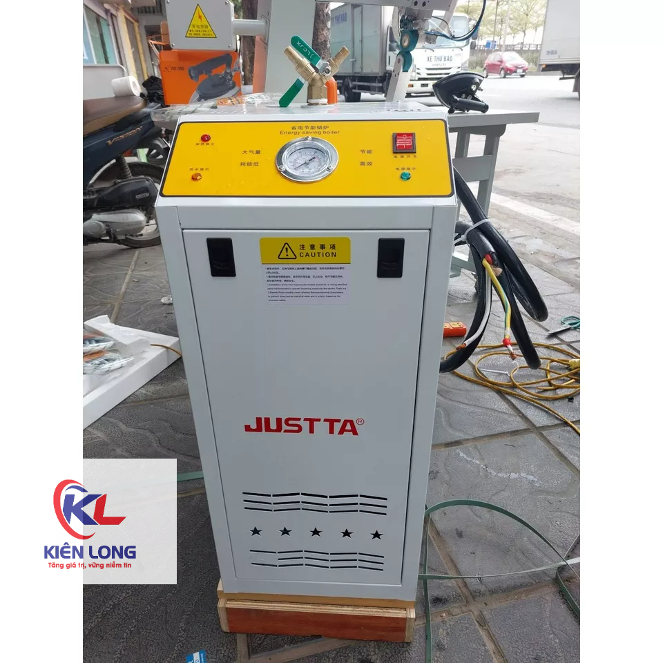 Bộ nồi hơi kèm 2 bàn là JUSTTA 💥 CHÍNH HÃNG 💥 Phụ kiện nghành may