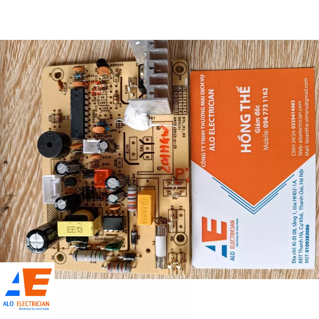 Mạch nguồn và hiển thị bếp hồng ngoại Sanaky SNK-201HGW