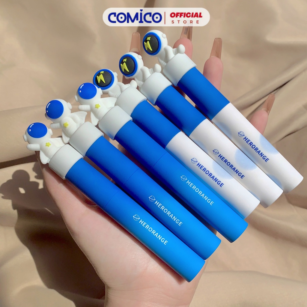 Son Herorange Nội Địa Trung Phi Hành Gia Kem Lì Mẫu Mới Nhất COMICO SM37