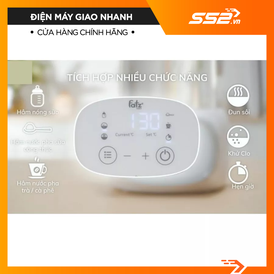 Máy Đun Nước Và Hâm Nước Pha Sữa Điện Từ Quick 9 -FB3526TN - Bảo Hành Chính Hãng