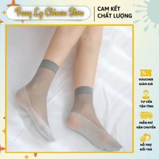 Tất da chân, vớ da chân cổ ngắn mặt đưới dày dặn chống trơn mẫu mới