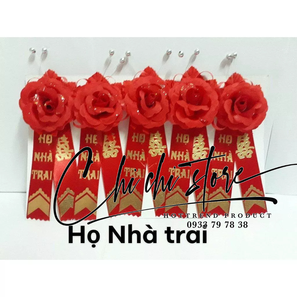Hoa Cài Áo Đám Cưới Giá Sỉ