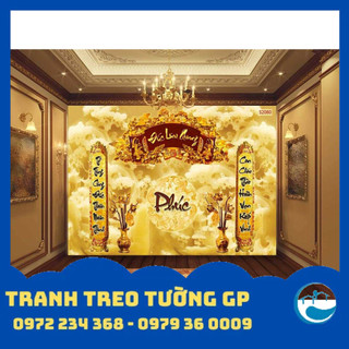 Tranh [SALE] Tranh treo tường phòng thờ/gỗ MDF nhập khẩu
