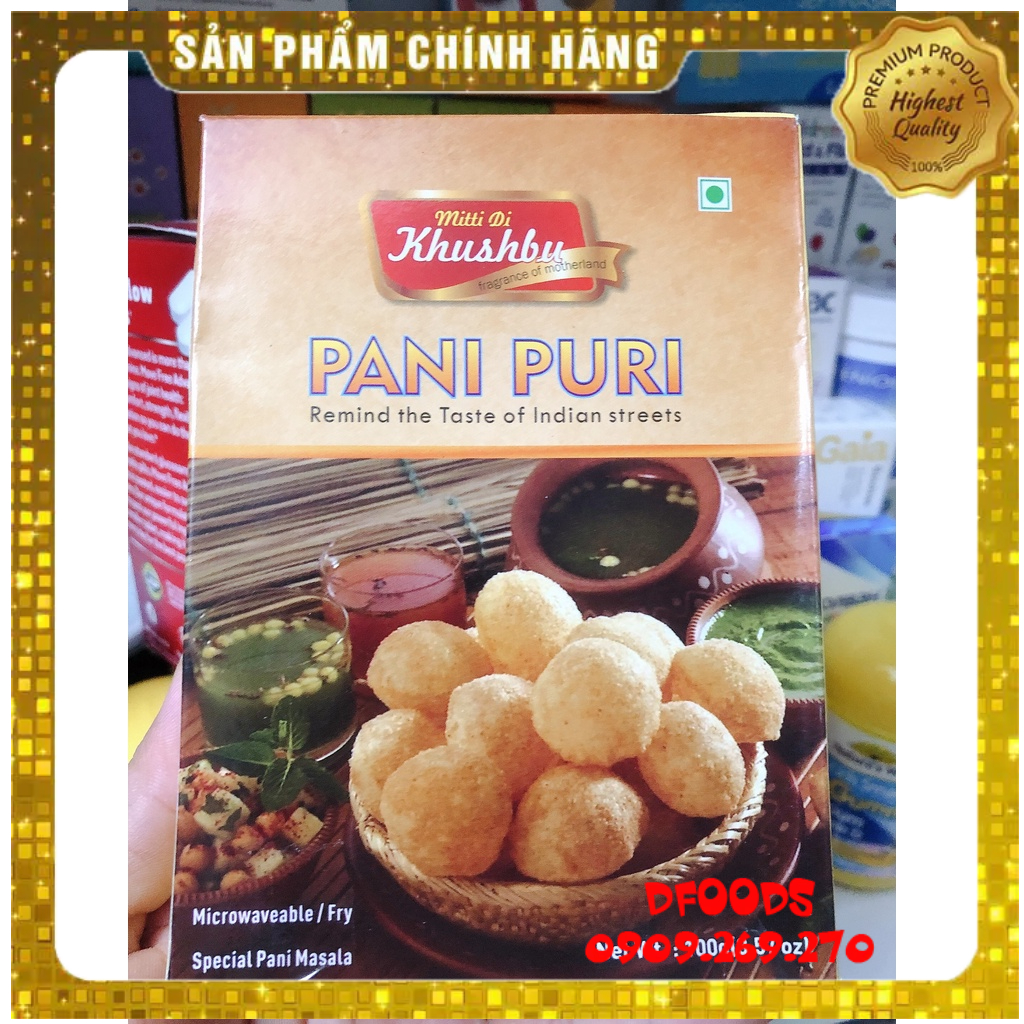 Bánh phồng chiên MITTI Pani Puri