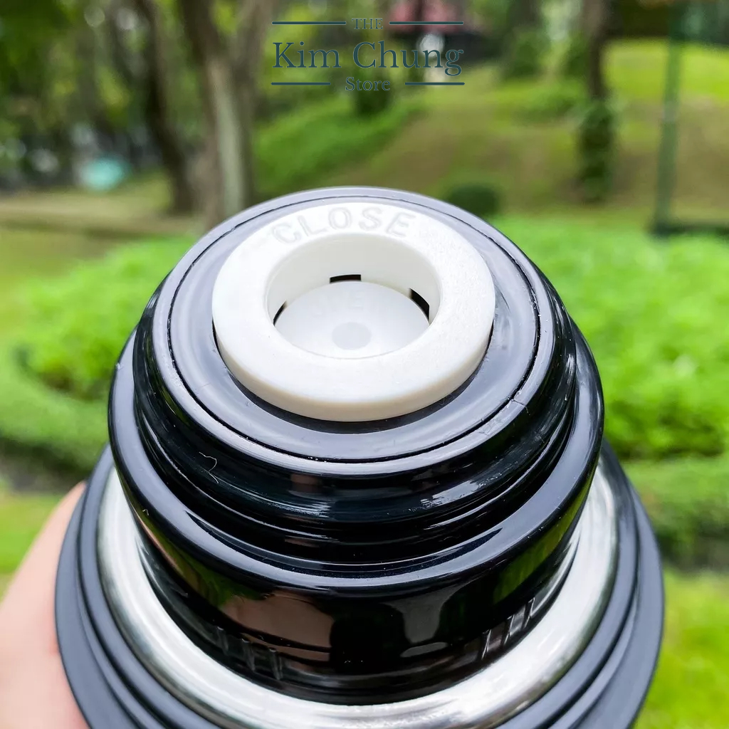 Bình Giữ Nhiệt Lock&Lock Eassy - Take LHC1439 1000ml Màu Bạc Ánh Vàng