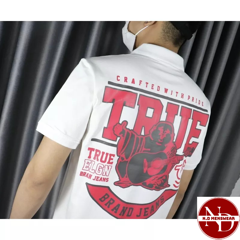 ÁO THUN NAM POLO CỔ BẺ ÔNG ĐỊA TRUE - N.D MENSWEAR