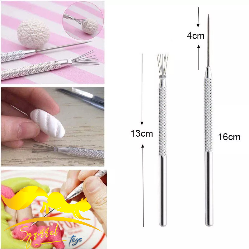 Cây chĩa dùng tạo hiệu ứng lông - tạo hình đất sét, fondant