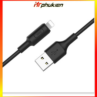Cáp Hoco X25 Sạc nhanh 5V/2A và truyền tải dữ liệu cổng USB sang Lightnin cho điện thoại và máy tính bảng.