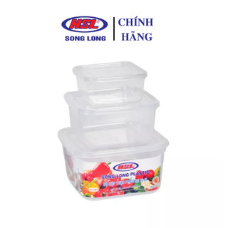 Bộ 3 hộp trữ đông thực phẩm cao cấp 2245