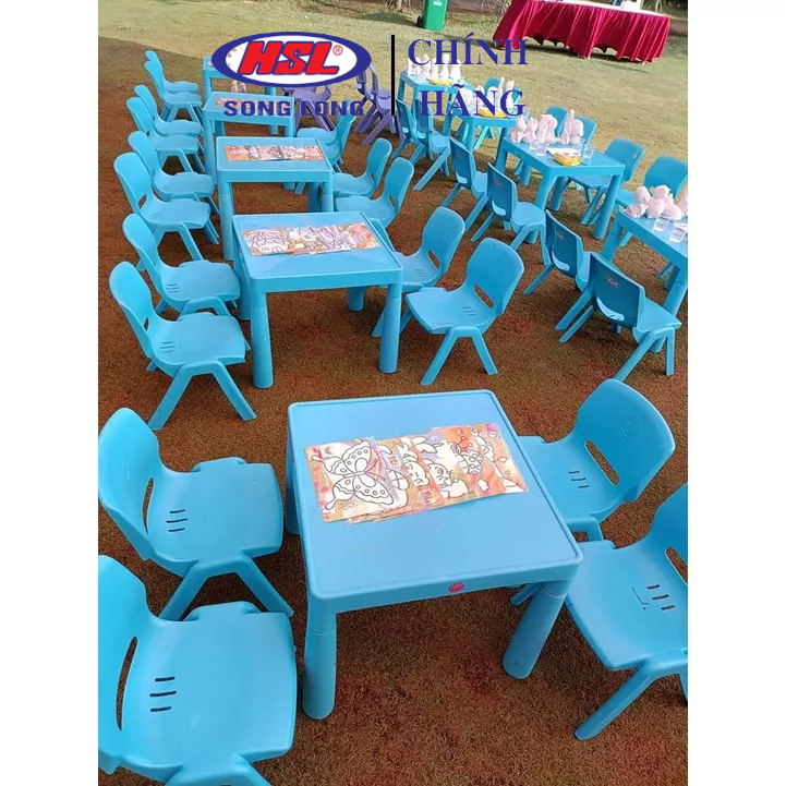 Bàn Ghế Trẻ Em Cho Bé Ngồi Học, Ăn 2391 Song Long