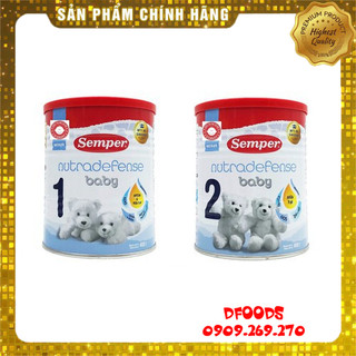 Sữa semper nutradefense nga số 1, số 2 400gr hàng air