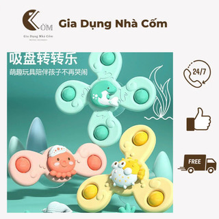 SÉT 3 CON QUAY - CHONG CHÓNG DÍNH TƯỜNG - BÉ VUI CẢ NGÀY(mẫu mới)