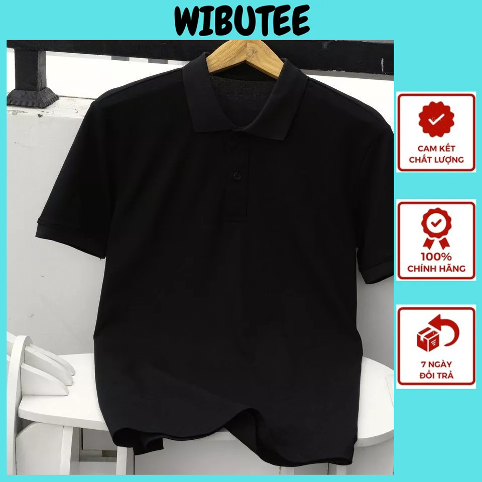 áo POLO trơn Hàn Quốc chất liệu cotton da cá sấu chất siêu đẹp thoáng mát