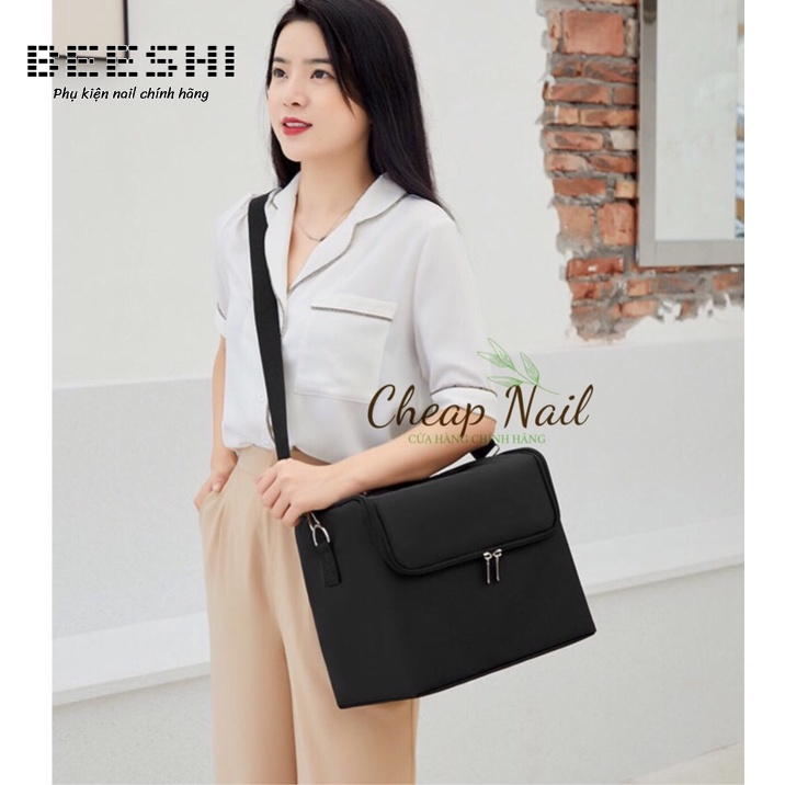 Cốp đựng đồ nail mi, cốp trang điểm, cốp vải nhỏ