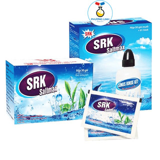 Bình rửa mũi SRK Saltmax ( Bình 240ml kèm 10 gói muối )