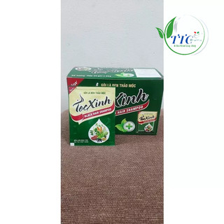 Dầu gội đen thảo dược tóc xinh.