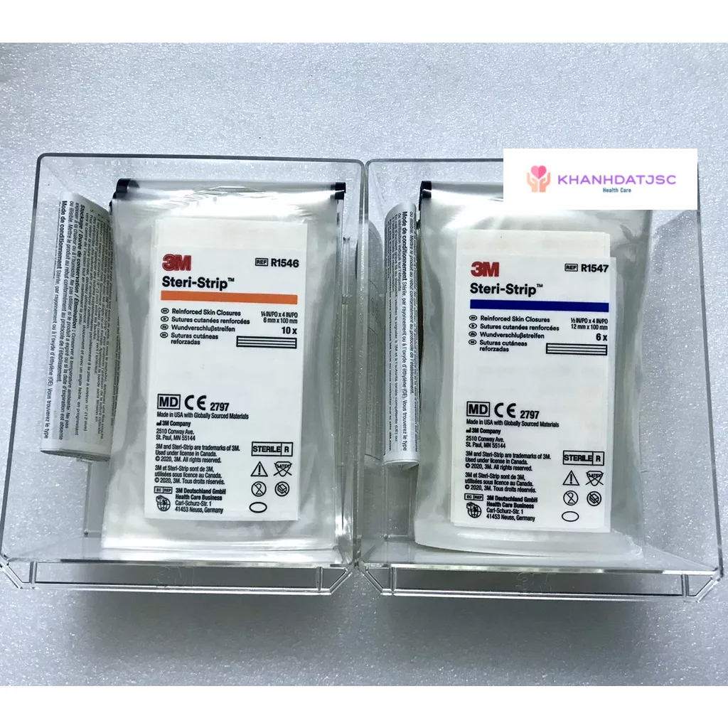 Băng y tế thay chỉ khâu da 3M STERI – STRIP R1546, R1547
