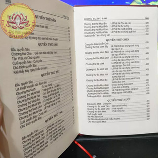 Sách - Kinh Lương Hoàng Bảo Sám