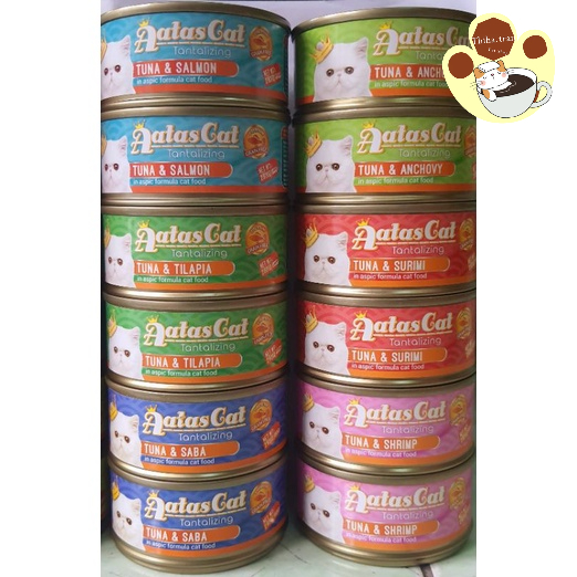 COMBO THÙNG 24 LON Pate Aatas FULL VỊ