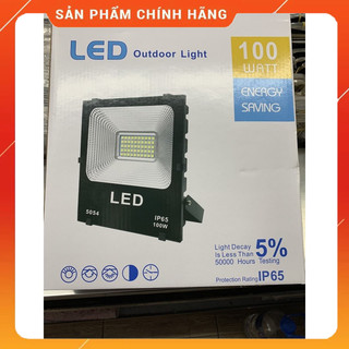 Đèn pha led 100w đủ đổi màu