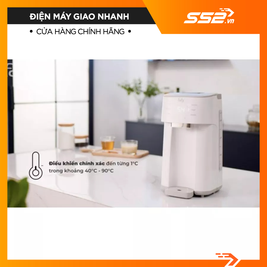 Máy Đun Và Hâm Nước Pha Sữa Thông Minh Smart 2 - FB3817TN - Bảo Hành Chính Hãng
