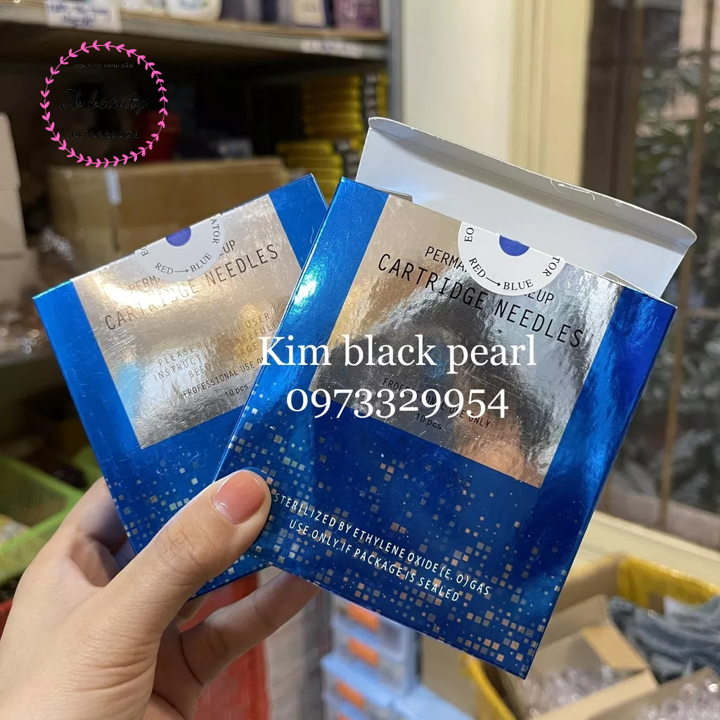 Kim Máy Xăm Black Pearl 3 (hộp xanh)