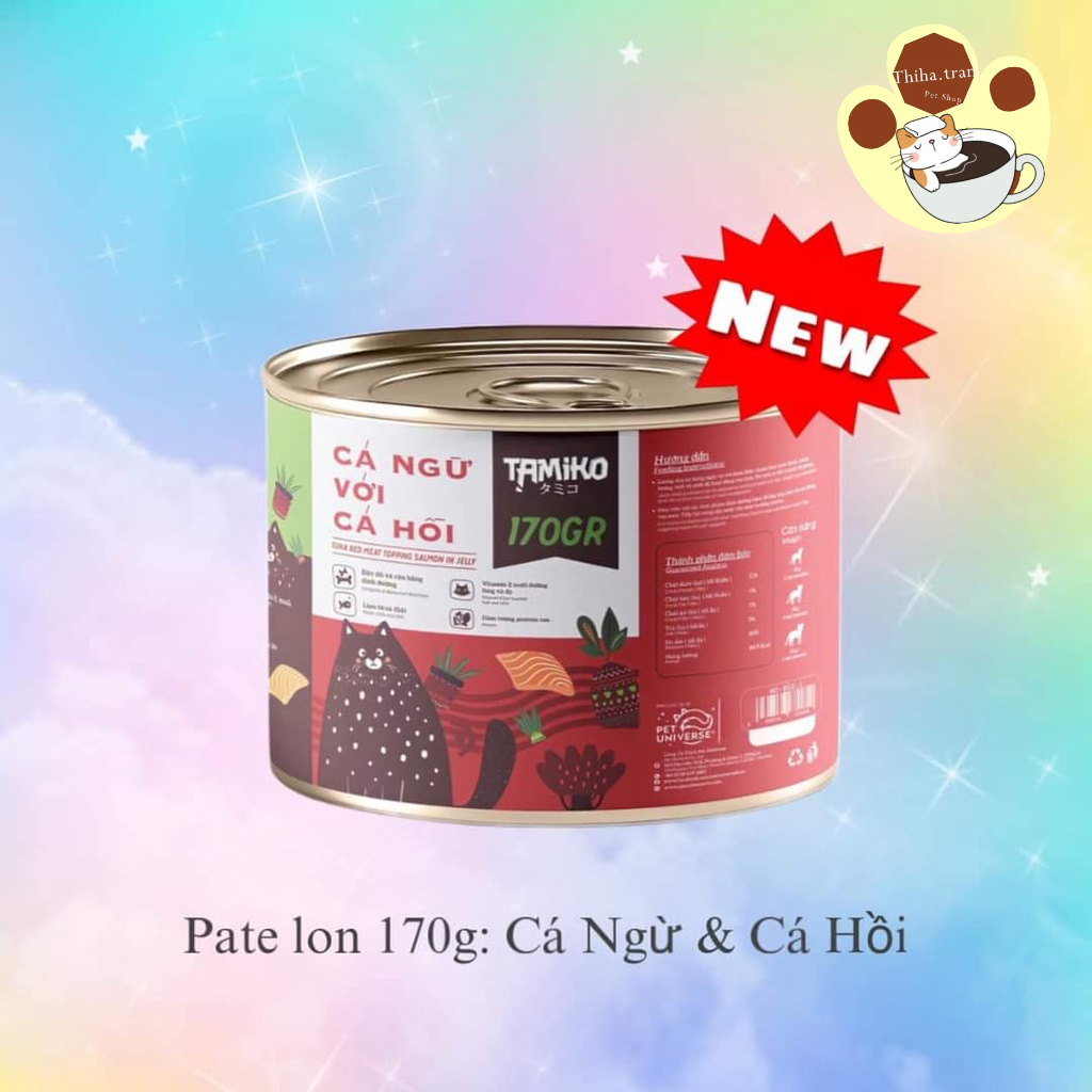 Pate Jelly Tamiko lon 170g - Thức ăn cho mèo
