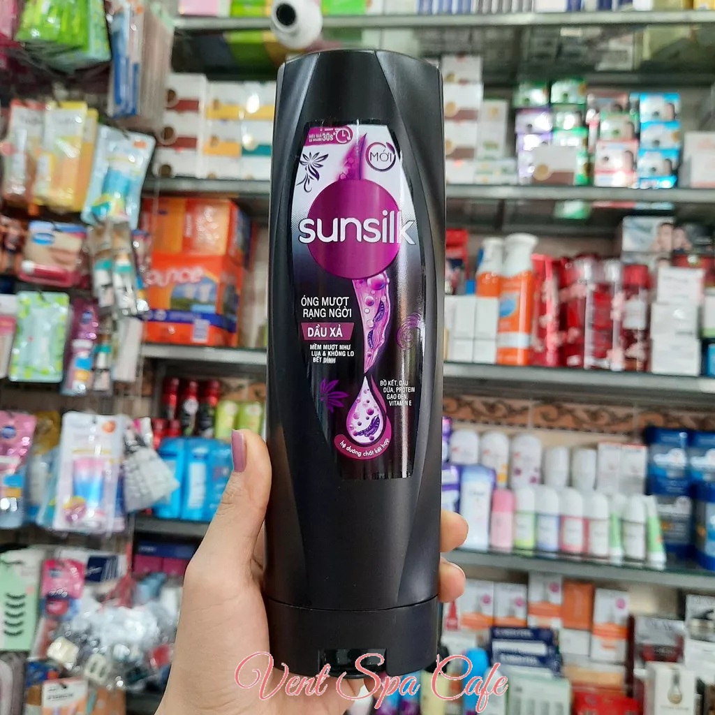 Dầu Gội Sunsilk Óng Mượt Rạng Ngời 170g/ 320g/ 650g/ 900g/ 1.4Kg chai dầu xả sunsilk giúp tóc mượt không bết dính 320ml