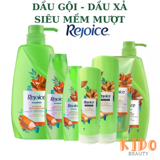 Dầu gội rejoice siêu mềm mượt 48-hour rich smooth 170g / 320g / 630g / 900g - dầu xả mượt tóc rejoice 160g / 320g