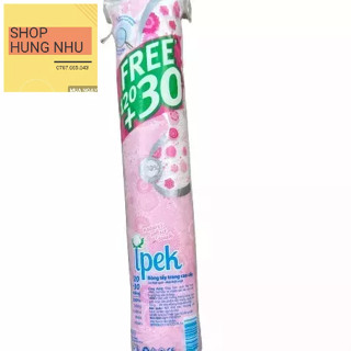 Bông tẩy trang Ipek 150 miếng hàng nhập khẩu từ thỗ nhĩ kỳ hàng chính hãng.