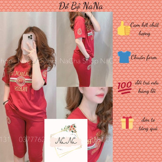 Đồ Bộ Lửn Thêu Vải Coton co giãn 4 chiều