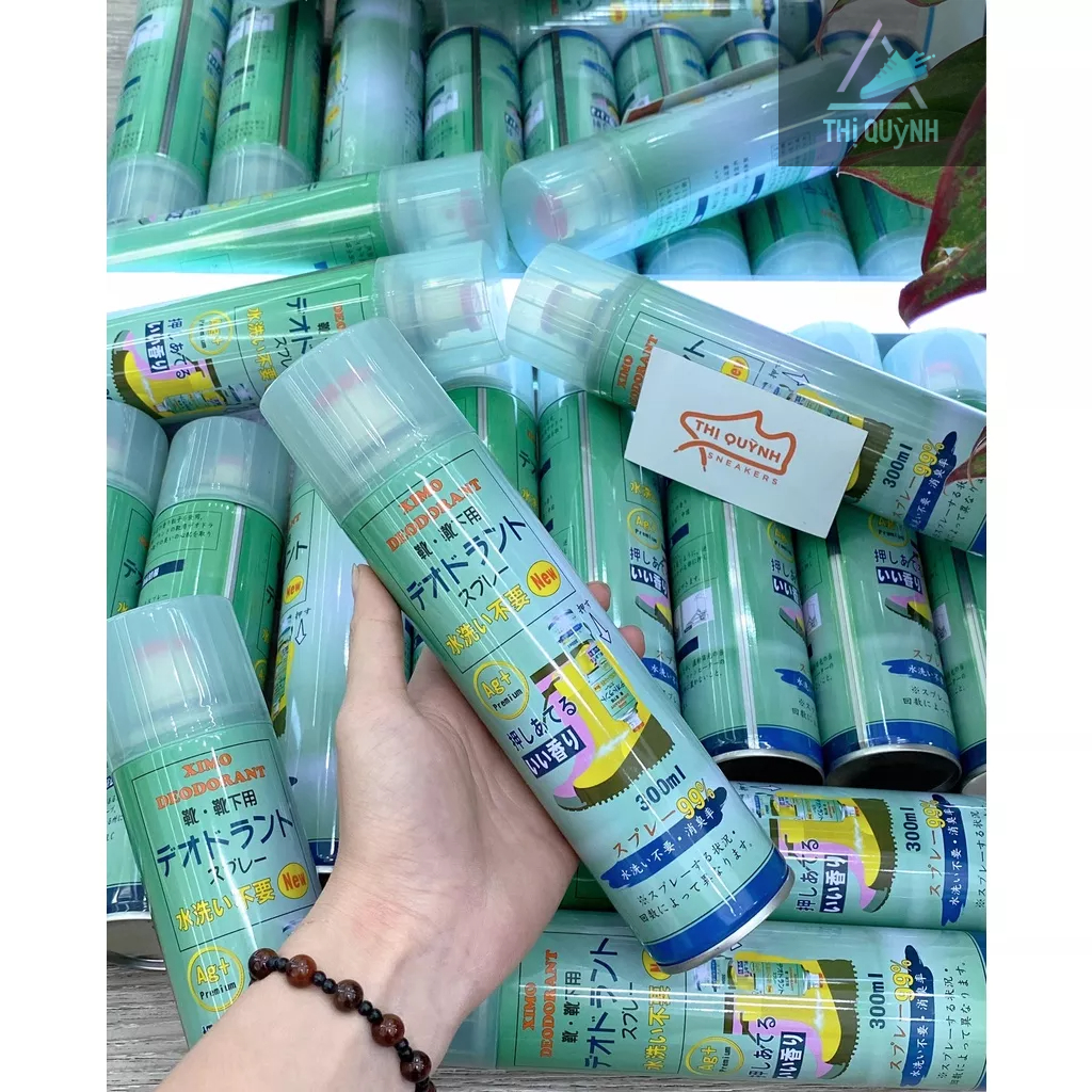 Chai xịt khử mùi hôi chân, giày dép, tất - Công nghệ Nano bạc Nhật Bản đánh bay mùi hiệu quả, hương thơm dịu nhẹ 350ml