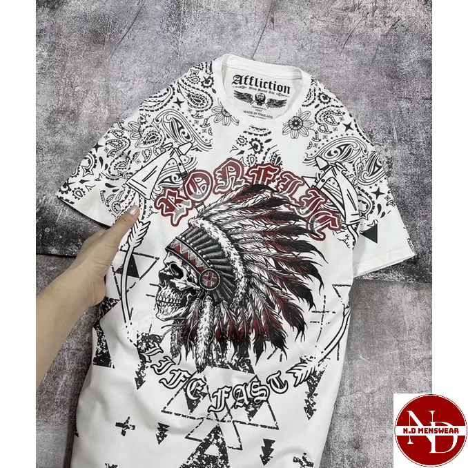 ÁO THUN NAM CỔ TRÒN RORFLIC - N.D FASHION