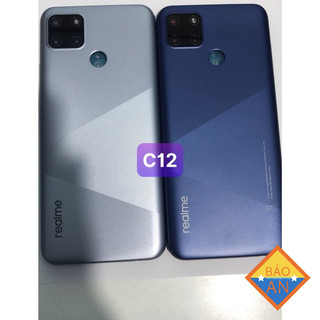 bộ vỏ realme c12 ( gồm xương .lưng.nút bấn.kính cam. khay sim)