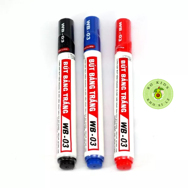 Bút Lông Bảng Thiên Long WB-03 Tách Lẻ 5 cây và nguyên hộp 10 cây