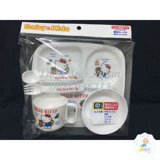 Bộ đồ dùng ăn dặm nội địa Nhật hình Thomas hoặc Helo Kitty