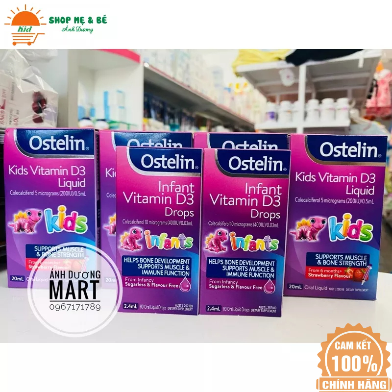 OSTELIN VITAMIN D3 DROP INFANT 400UI